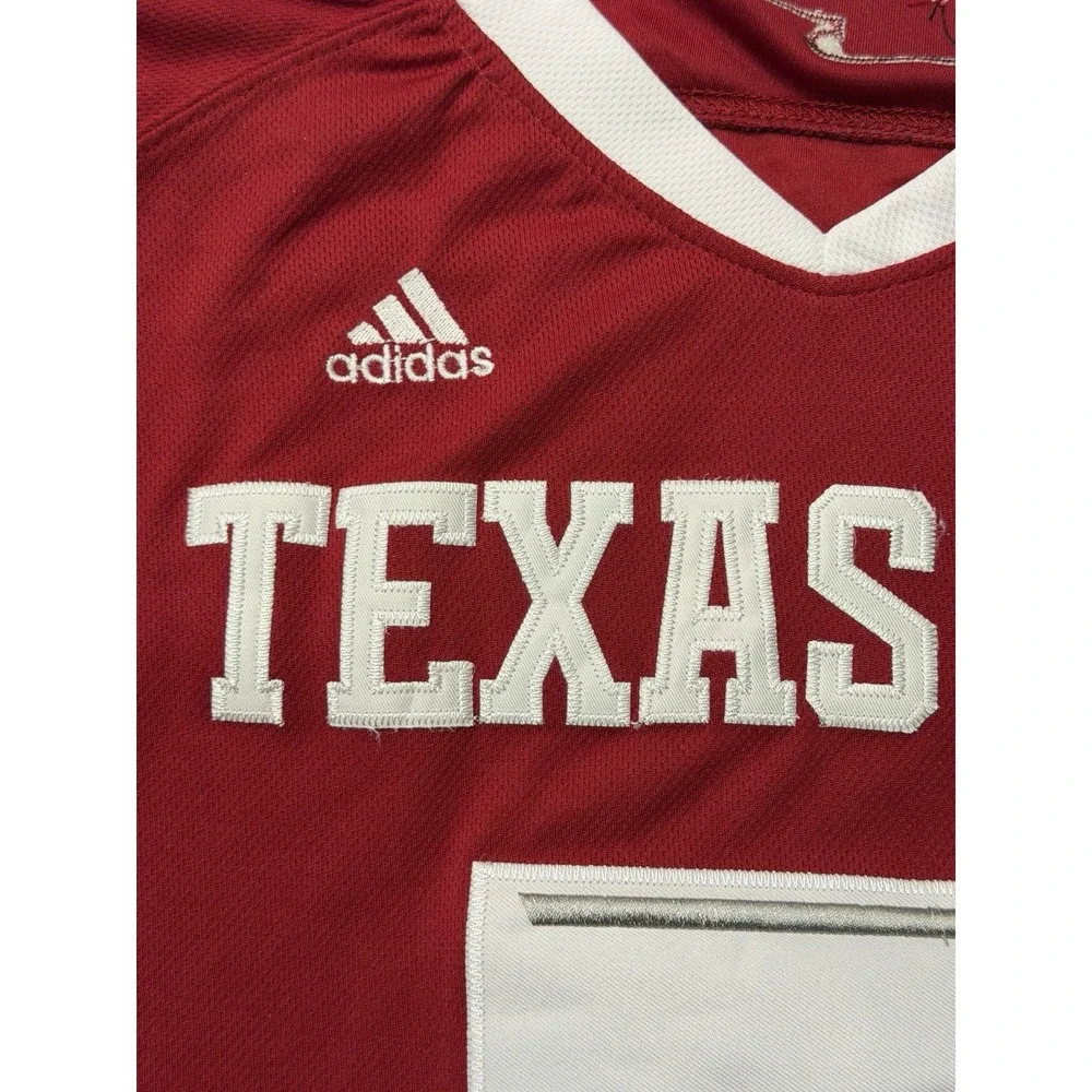 Adidas Texas A&M Aggies 7 SEC Football Jersey Mens 2XL Red Maroon Stitched